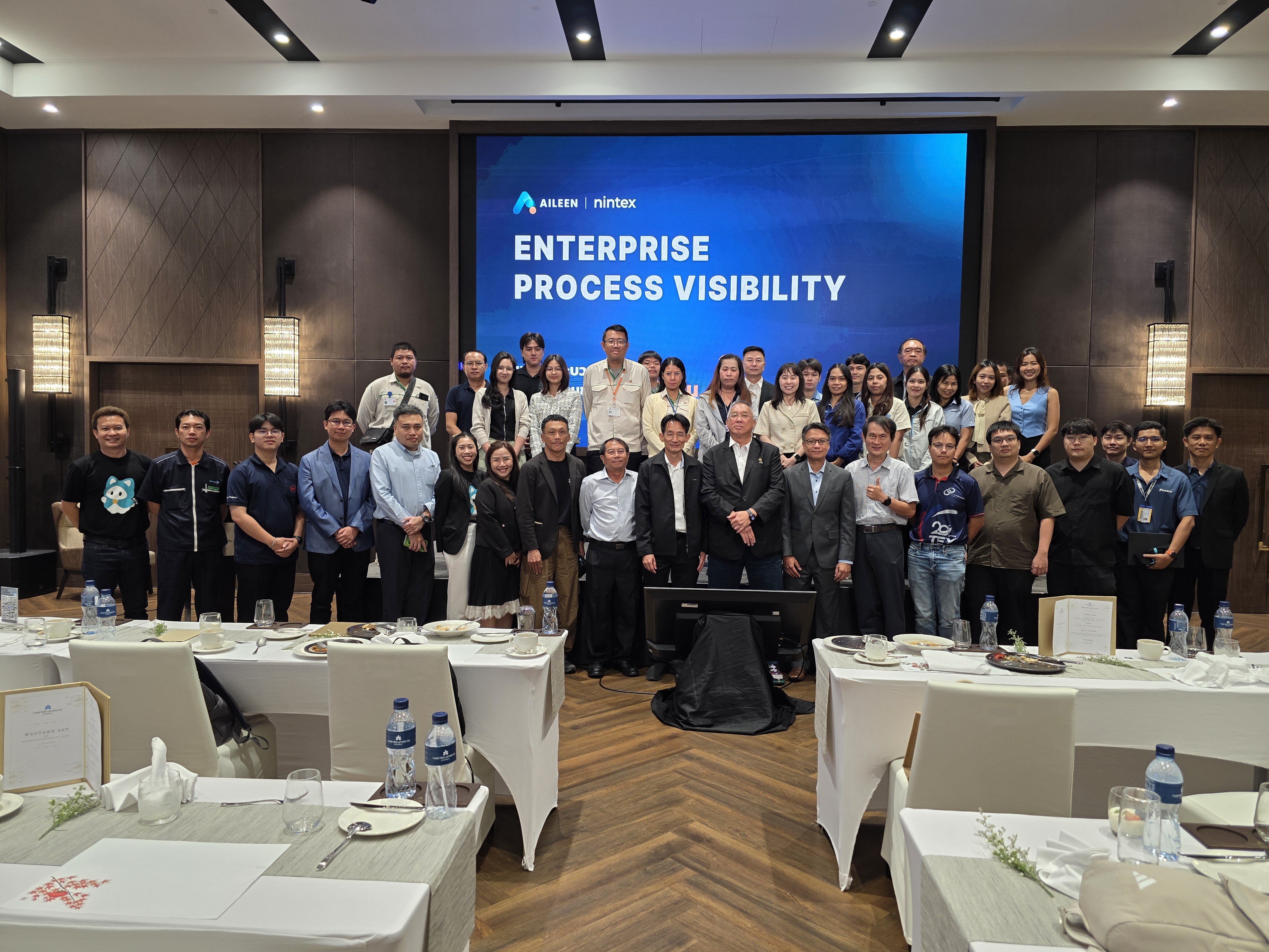 งานสัมมนา Enterprise Process Visibility โดย Aileen Solutions และ Nintex Thailand